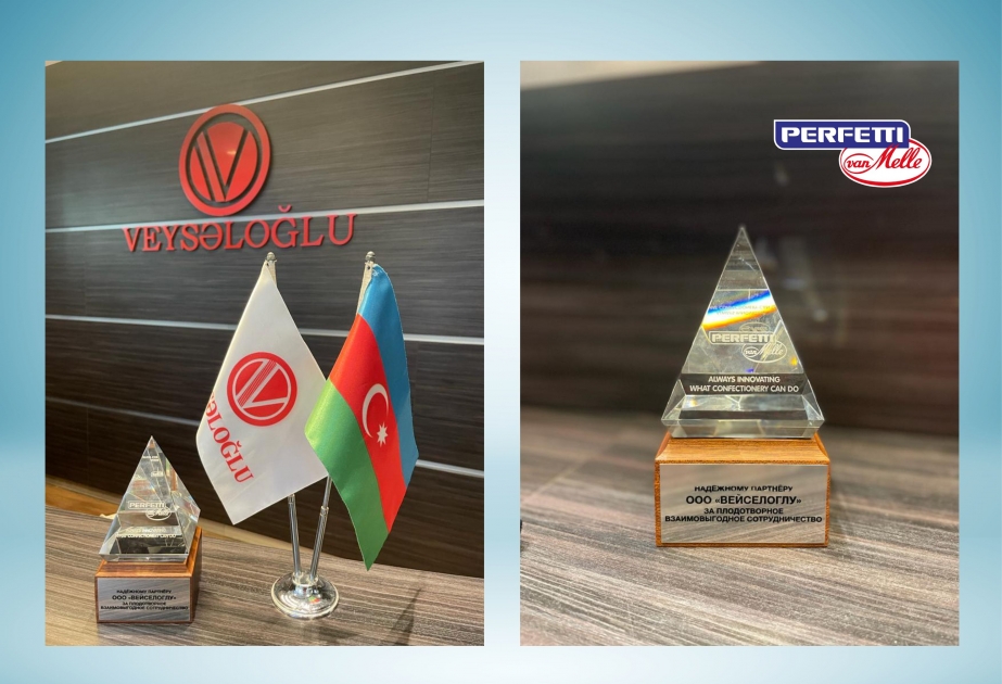 ®  “Veysəloğlu Distribusiya” şirkəti iri istehsalçı tərəfindən mükafata layiq görülüb
