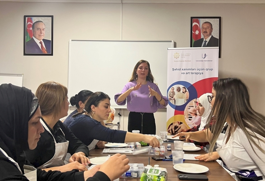 Bir qrup şəhid xanımı üçün yeni sosial layihəyə başlanılıb