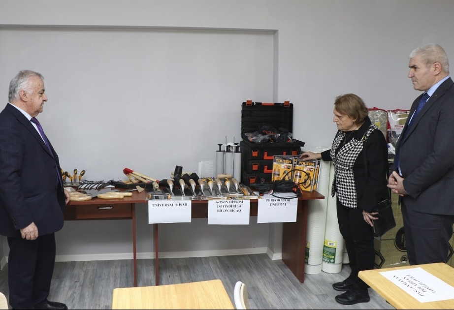AzMİU-nun İnşaat Kollecində xüsusi auditoriya istifadəyə verilib