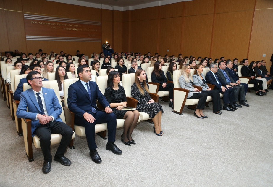 Maarifləndirmə tədbirində iştirakçılara partlayıcı sursatların təhlükəsi haqqında məlumat verilib