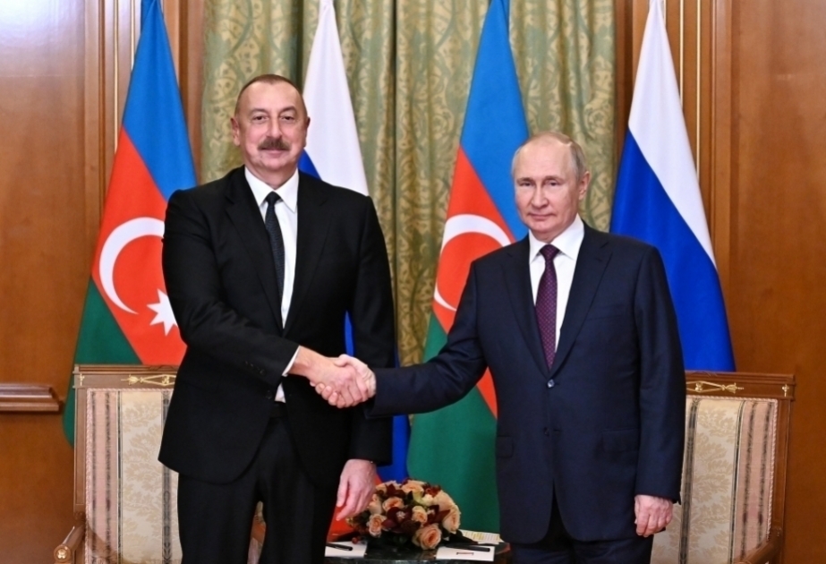 El Presidente de Rusia felicita a su par de Azerbaiyán

