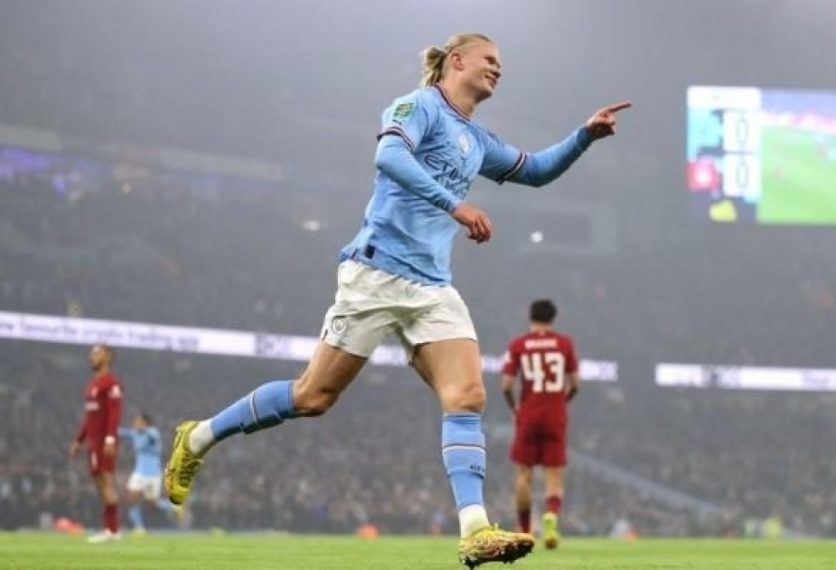 Manchester City wins goal duel against Liverpool in English League Cup