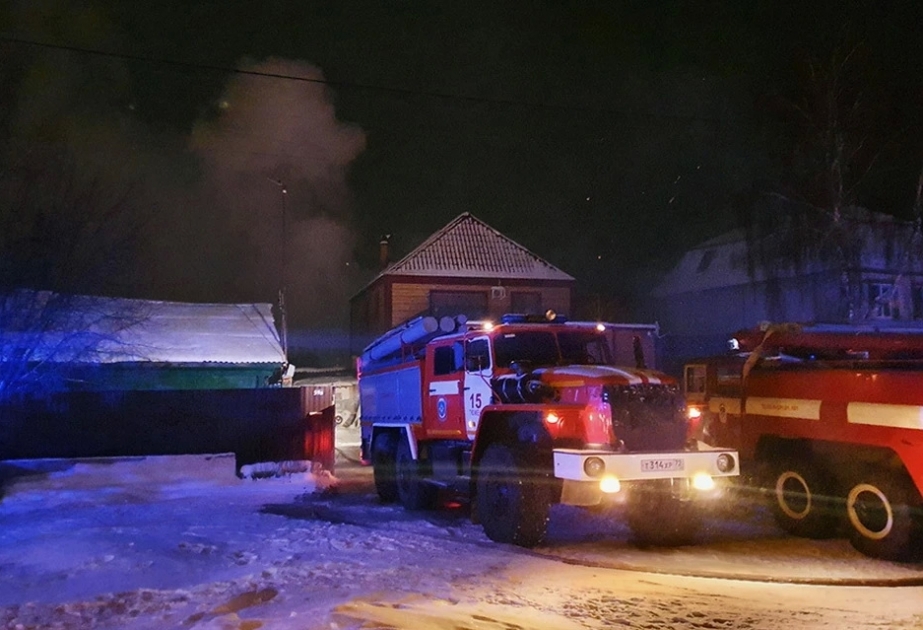 Rusiyada qocalar evində yanğının səbəbi sobanın düzgün işləməməsi olub