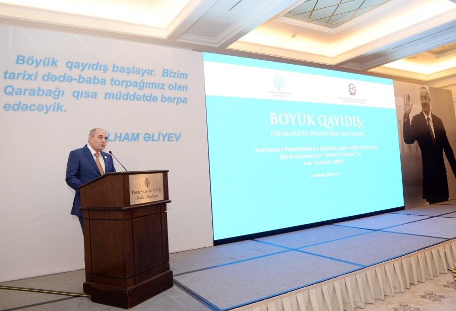 Böyük Qayıdış – layiqli və dayanıqlı məskunlaşmanın təmin olunmasına əlverişli şərait yaradır