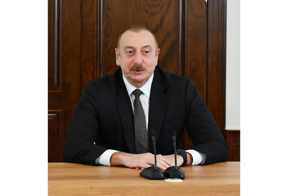 Prezident İlham Əliyev: İki il bundan əvvəl biz öz tarixi missiyamızı şərəflə yerinə yetirərək ədaləti bərpa etdik