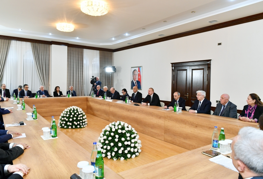 Presidente Ilham Aliyev: “La deportación de los nativos de Azerbaiyán Occidental es una gran injusticia y desvergüenza”