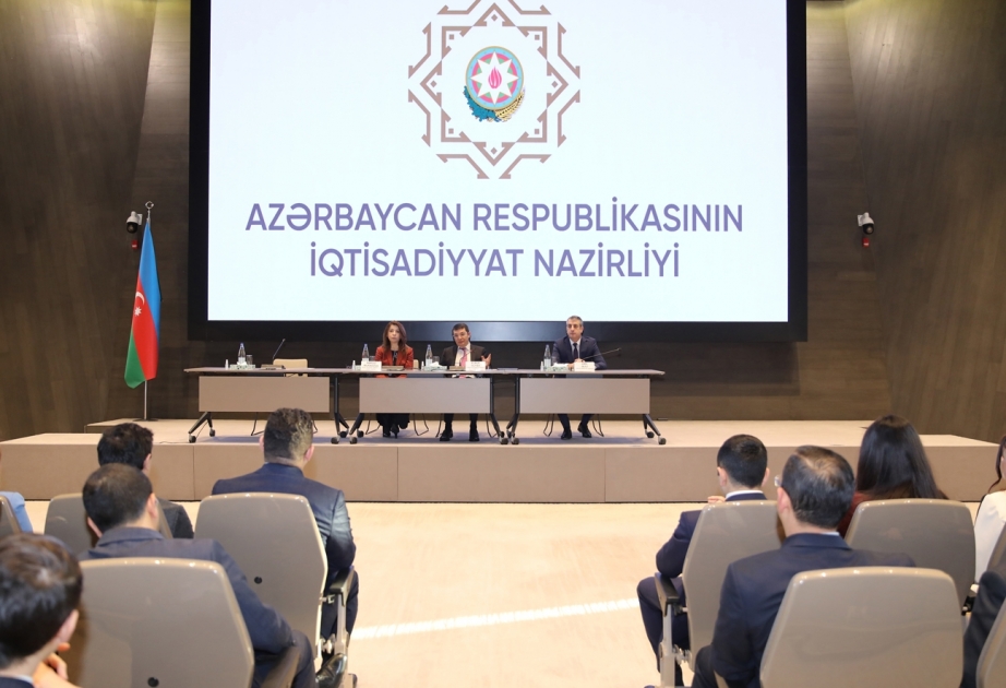 “Uğur yolu” müsabiqəsinin qalibləri ilə görüş keçirilib