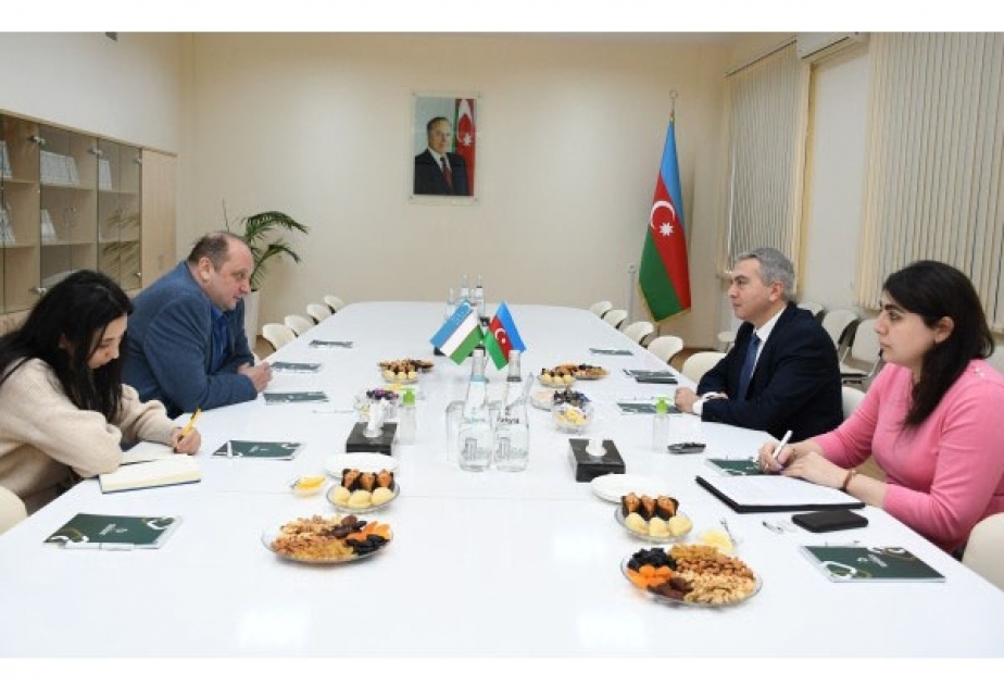 Sənaye zonalarında istehsal olunan məhsulların Özbəkistana ixracı müzakirə edilib