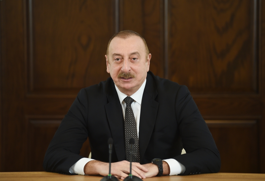 Azerbaijani President: You should never step back, even in the face of someone stronger than you