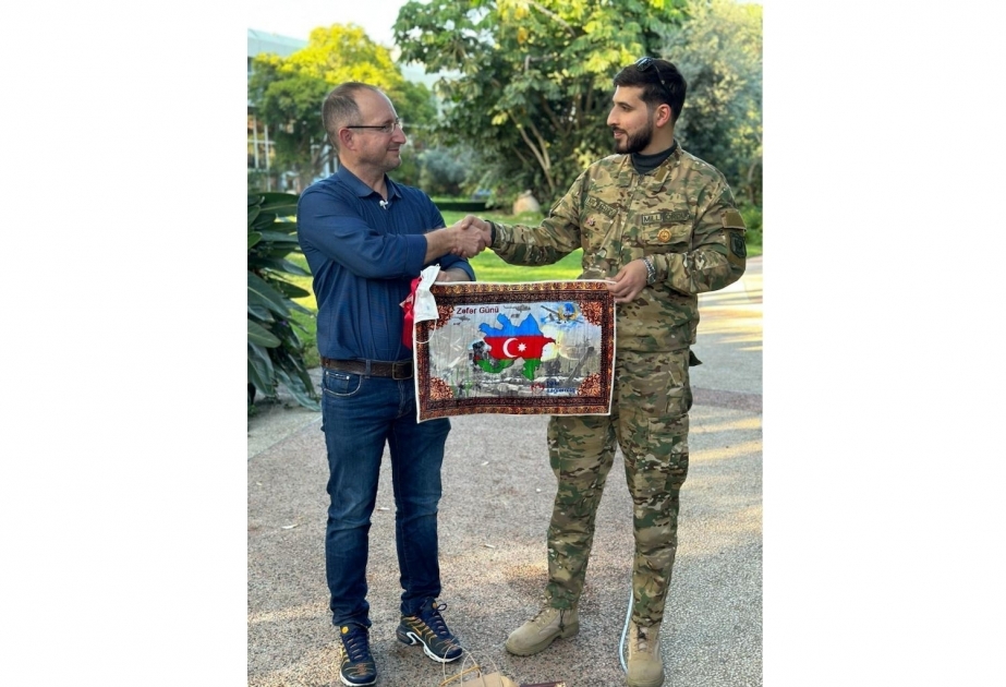 Azerbaijani wounded soldier Arif Hajiyev meets with Government ministers, mayors, doctors and veterans as part of his trip to Israel