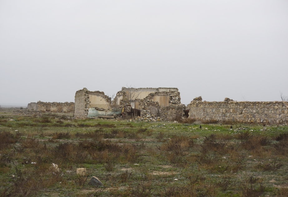 La aldea de Yanarkhaj del distrito de Jabrayil