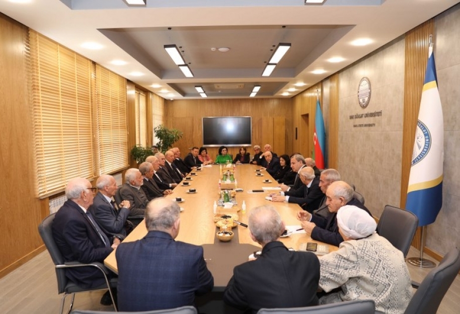 Ulu Öndərin zəngin həyat yolu hər bir azərbaycanlı üçün nümunədir - BDU-da görüş