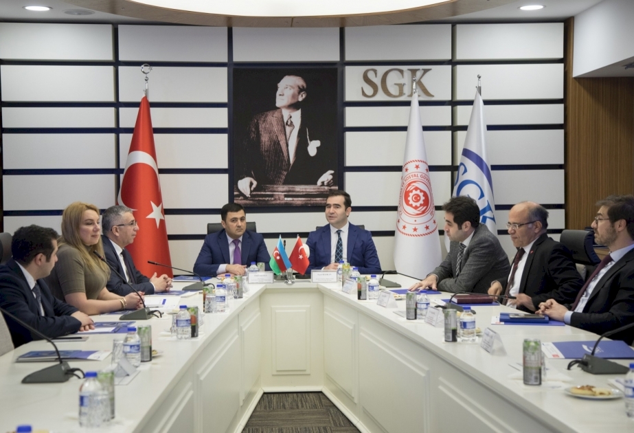 Türkiyə ilə sosial təminat və reabilitasiya sahələrində təcrübə mübadiləsi aparılır