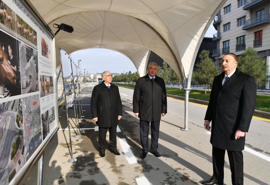 Bakou : la construction d’un certain nombre d’infrastructures achevée dans la Ville blanche  Le président Ilham Aliyev pose la première pierre du Complexe des chevaux Karabagh VIDEO