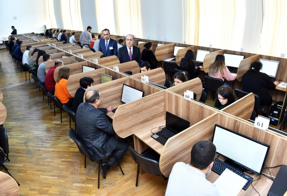 Ədliyyə orqanlarına qulluğa qəbulla bağlı növbəti test imtahanı keçirilib
