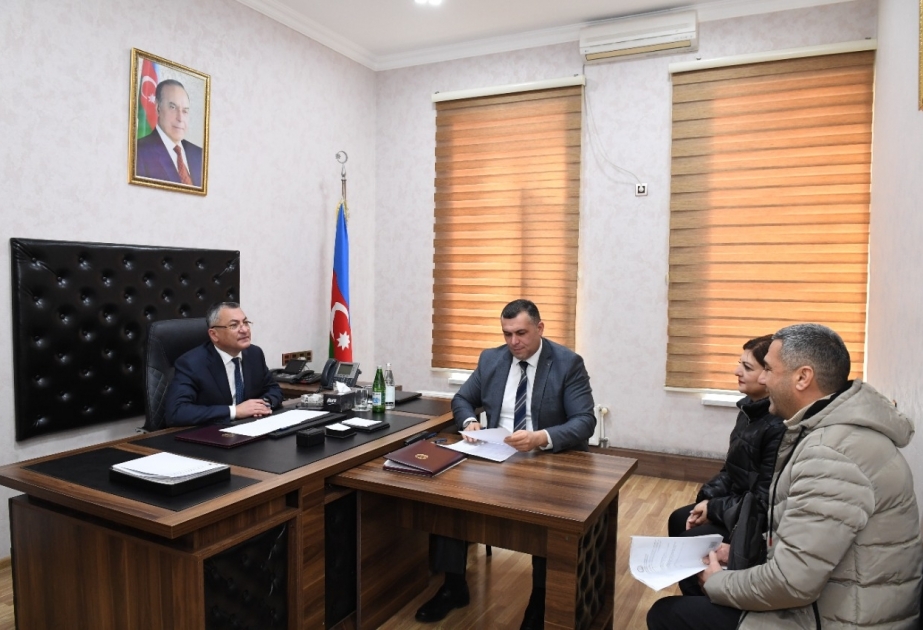 Keçmiş məcburi köçkünlərin müraciətləri dinlənilib
