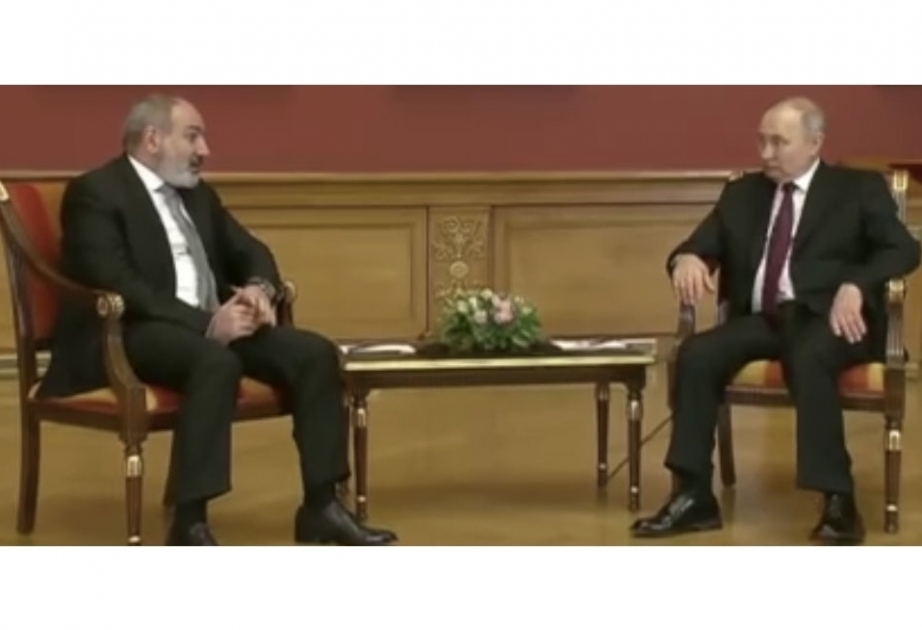 Presidente ruso y el primer ministro armenio se reúnen en San Petersburgo
