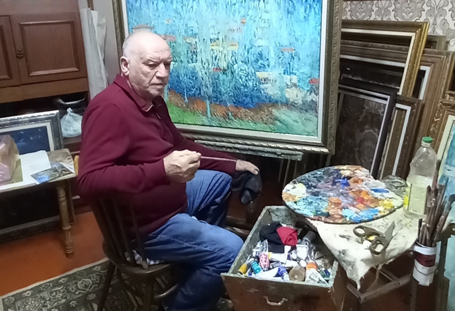Əməkdar rəssam: Rəngkarlıqda möcüzə yaratmaq lazım deyil...