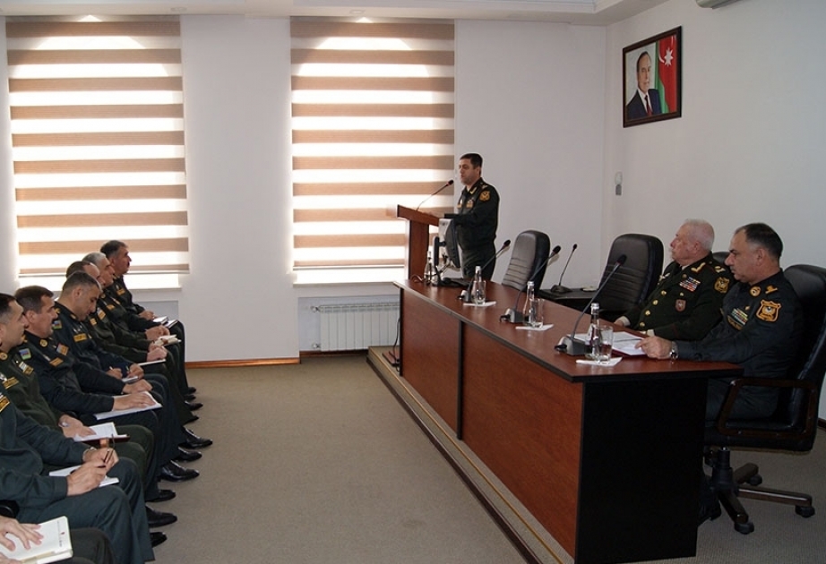 Sessions on results of 2022 held at Main Department for Personnel of Defense Ministry