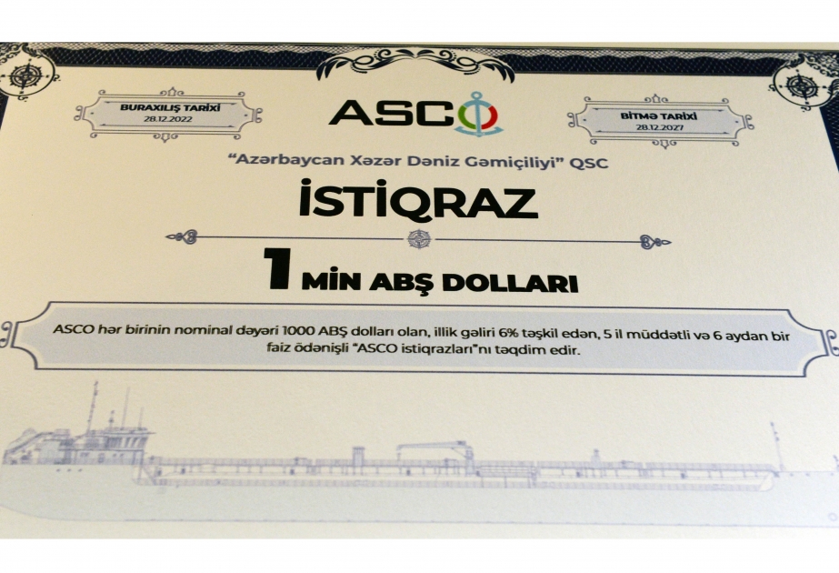 "ASCO istiqrazları" dövriyyəyə buraxılır - YENİLƏNİB