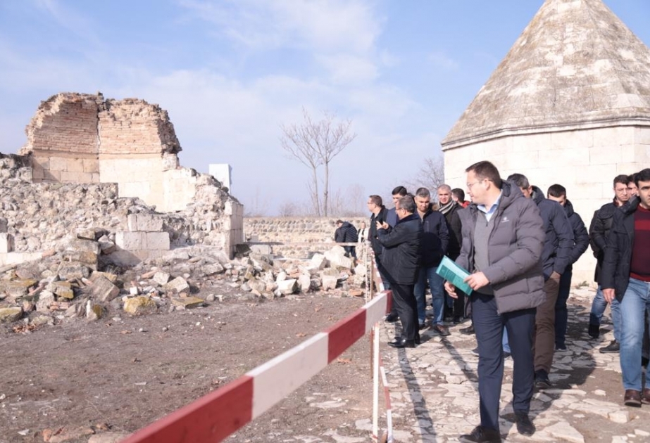 Türkiyənin Hakimlər və Prokurorlar Şurasının nümayəndə heyəti Ağdama səfər edib