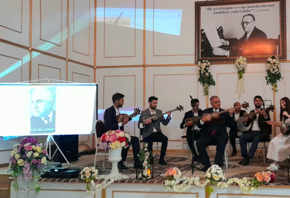 Göyçayda tarzən Əhməd Bakıxanovun 130 illiyi qeyd olunub