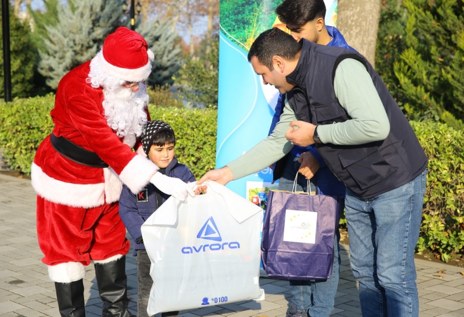 Avrora Qrup Yeni il ərəfəsində uşaqların arzularını reallaşdırıb
