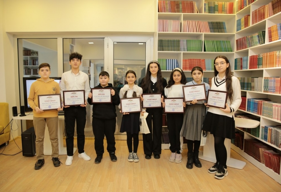 Hüseyn Cavidin 140 illiyinə həsr olunmuş şeir müsabiqəsinin qalibləri mükafatlandırılıb