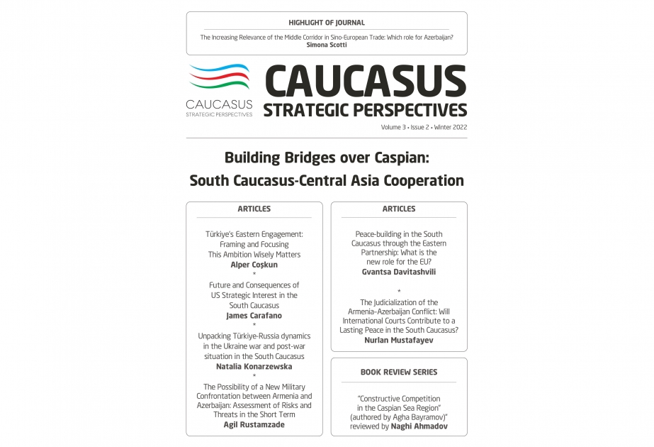 New issue of Journal of Caucasus Strategic Perspectives released