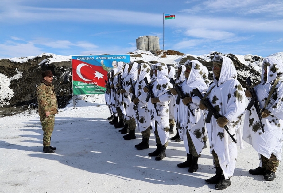 Kəlbəcər rayonunda xidmət edən hərbi qulluqçuların mənəvi-psixoloji vəziyyəti yüksək səviyyədədir VİDEO