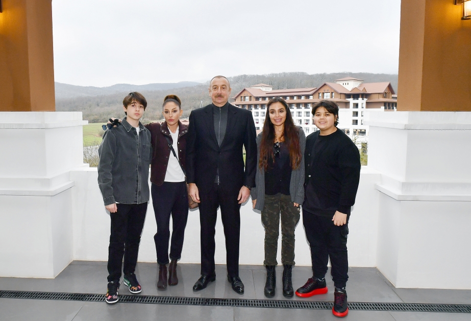 El Presidente de Azerbaiyán y la Primera Dama asistieron a la inauguración de Shabran Wellbeing Resort ACTUALIZADO