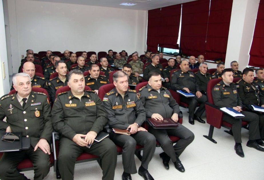 Defense Ministry: Training-methodological sessions held at Main Clinical Hospital