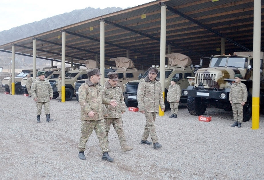 New military facilities commissioned in territory of Lachin district
