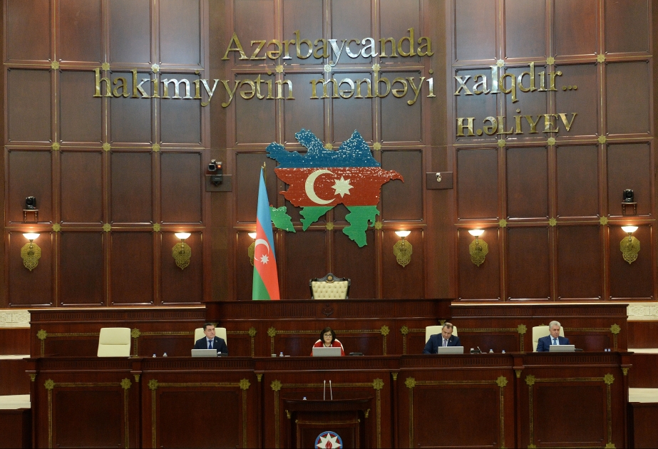 İl ərzində Milli Məclisdə 320 qanun və qərara baxılıb