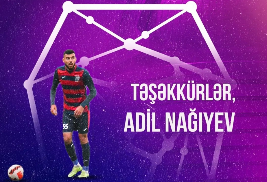“Şamaxı” futbolçusu Adil Nağıyevlə yollarını ayırıb