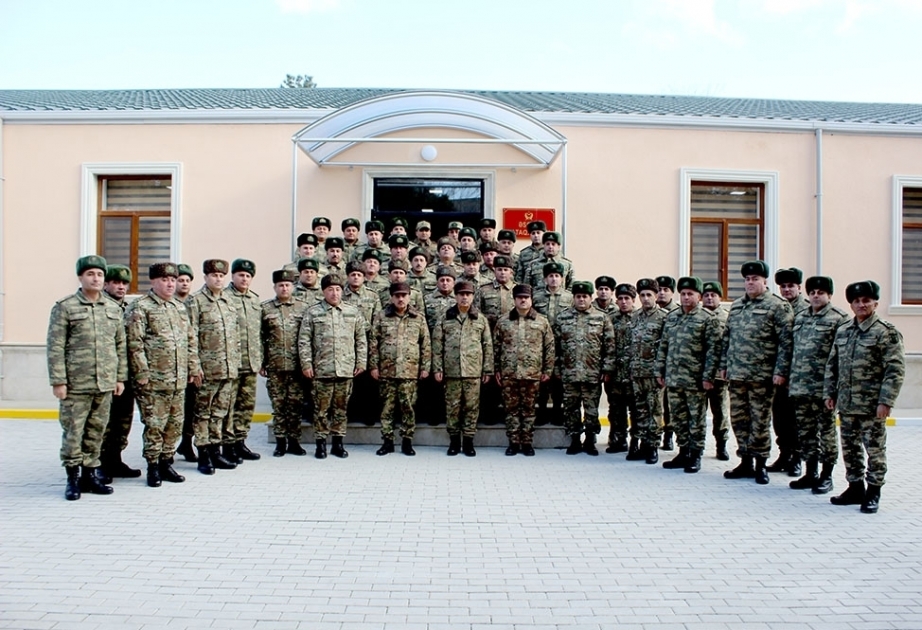 Azerbaijani Defense Ministry’s leadership visits logistic military unit