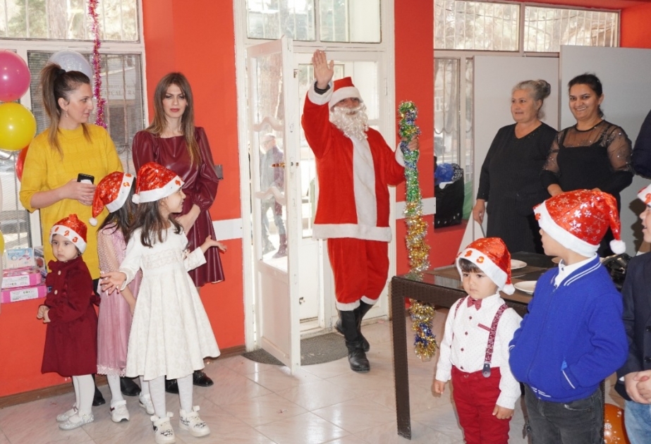Qayğıya ehtiyacı olan balacaların bayram sevinci
