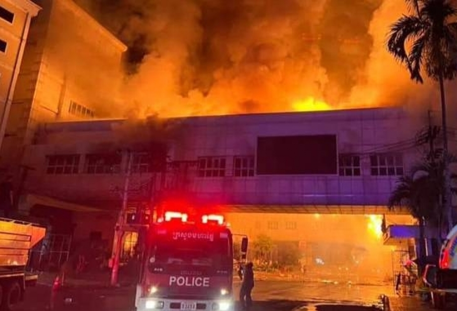 Kambocada yanğında ölənlərin sayı 26 nəfərə çatıb