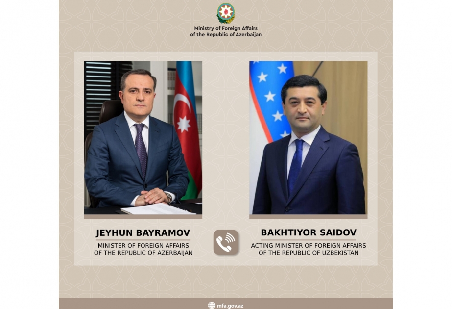 Ceyhun Bayramov Özbəkistan XİN rəhbərini təbrik edib