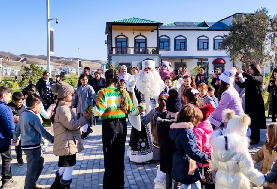 Ağalı sakinləri uzun illərdən sonra yeni ili doğma yurdlarında qarşılayır