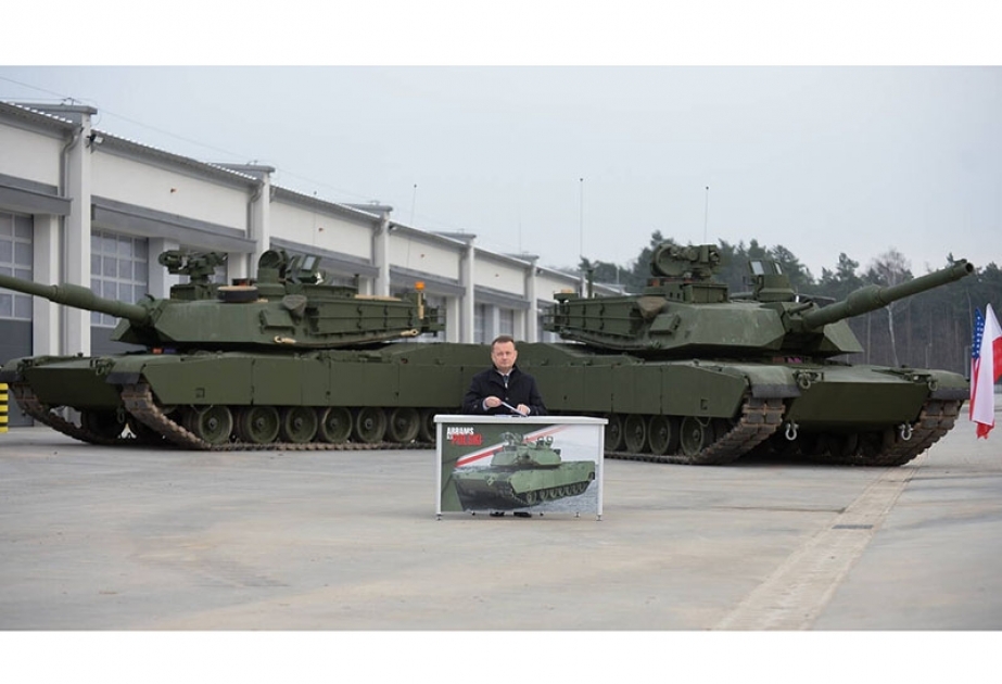 Polşa ABŞ istehsalı olan 116 ədəd “Abrams” tankı üçün müqaviləni təsdiqləyi ...