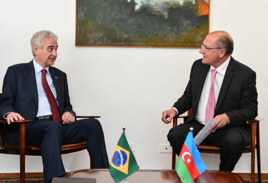 El Viceprimer Ministro azerbaiyano asiste a la ceremonia de investidura del Presidente brasileño