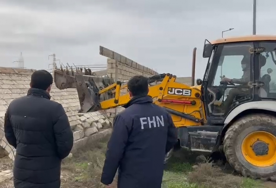 Sumqayıtda qanunsuz tikinti işlərinin qarşısı alınıb