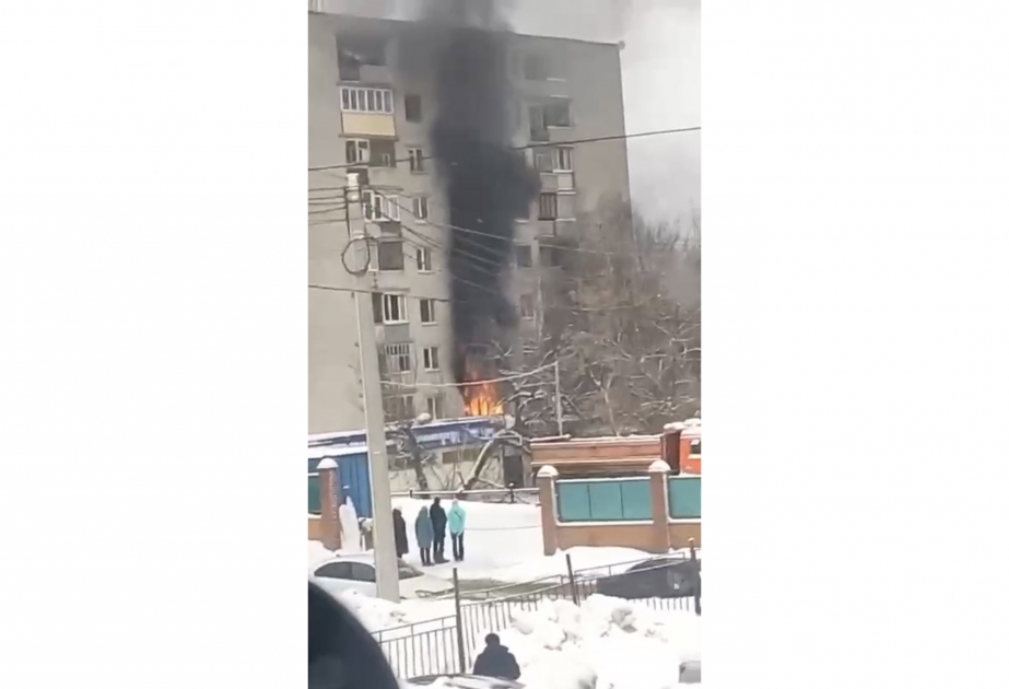 Çeboksarıda yanğın nəticəsində 17 nəfər xəsarət alıb