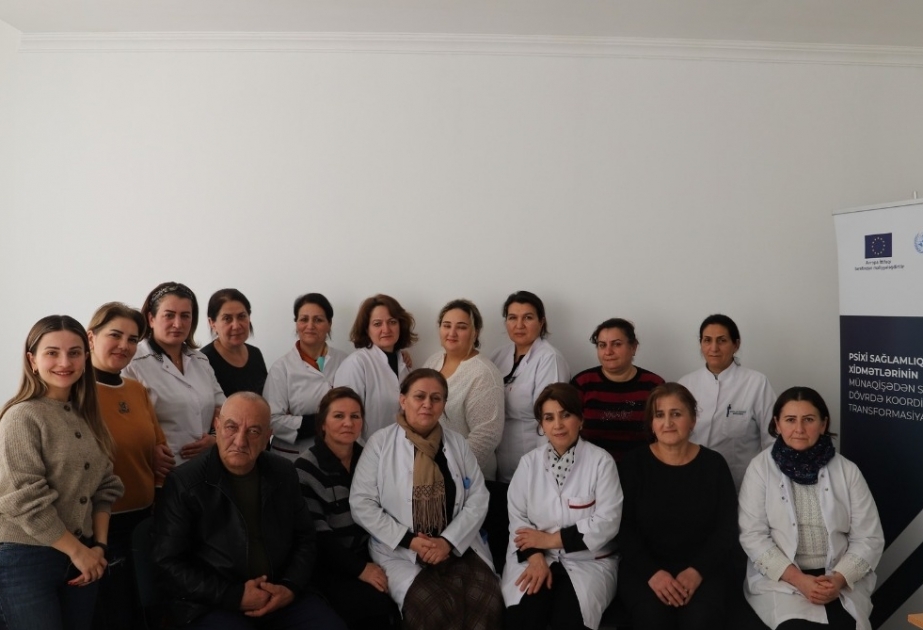 Aİ və ÜST Tərtərdə psixi sağlamlıq üzrə potensialın artırılması üçün təlimlər keçirib