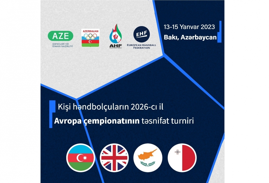 Baku to host Men’s EHF Euro 2026 qualification tournament