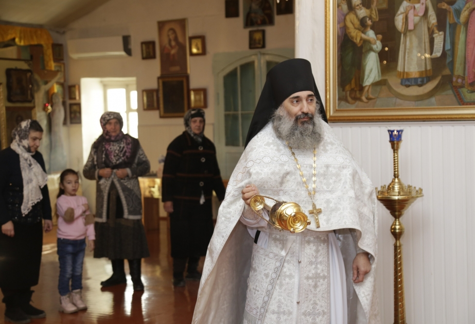 Orthodox Christian Community of Azerbaijan’s northern region celebrate Christmas VIDEO