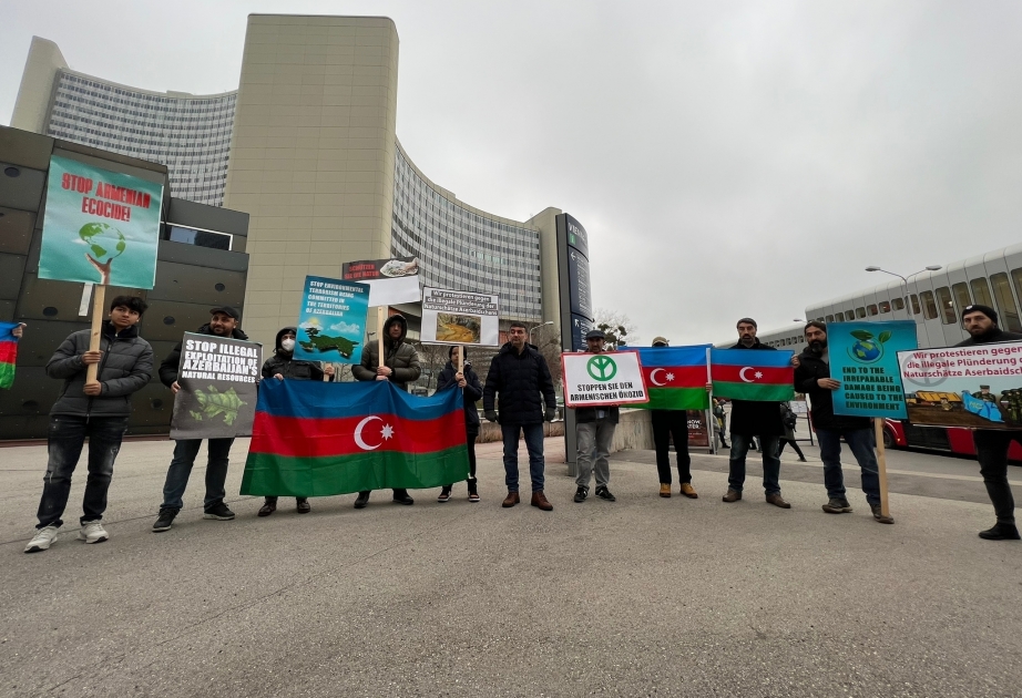 Поддержка экоактивистам от наших соотечественников в Австрии: «Конец экоциду со стороны Армении!»