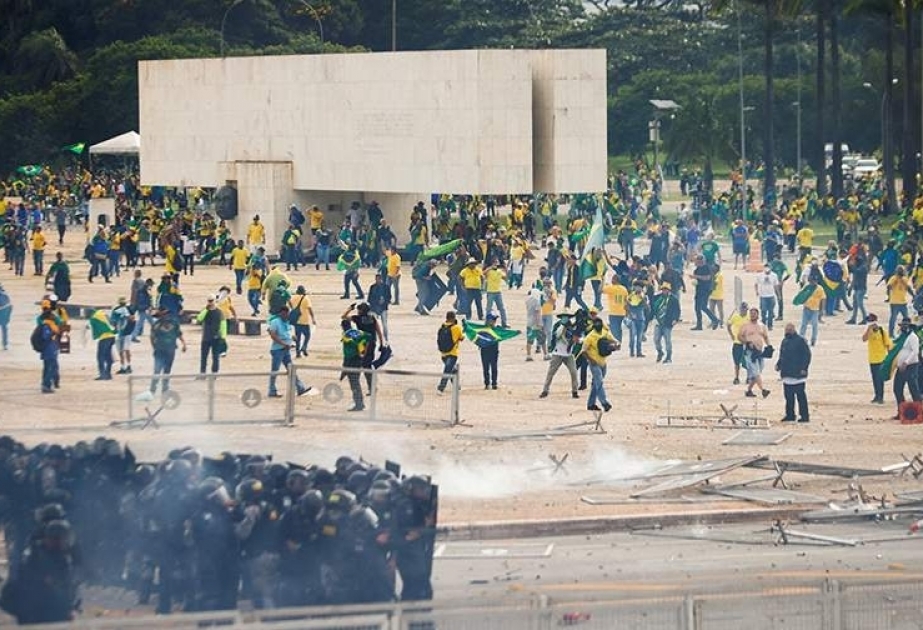 Brazil's President declares state of emergency in capital until end of month due to unrest