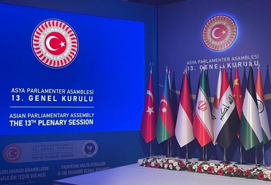 Antalya acoge la sesión plenaria de la Asamblea Parlamentaria Asiática